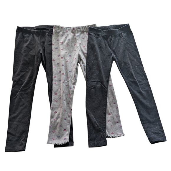 Girls Legging Bundle of 3 size 5 - Picture 1 of 6